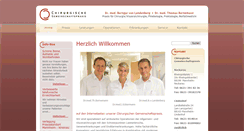 Desktop Screenshot of chirurgische-praxis-mannheim.de
